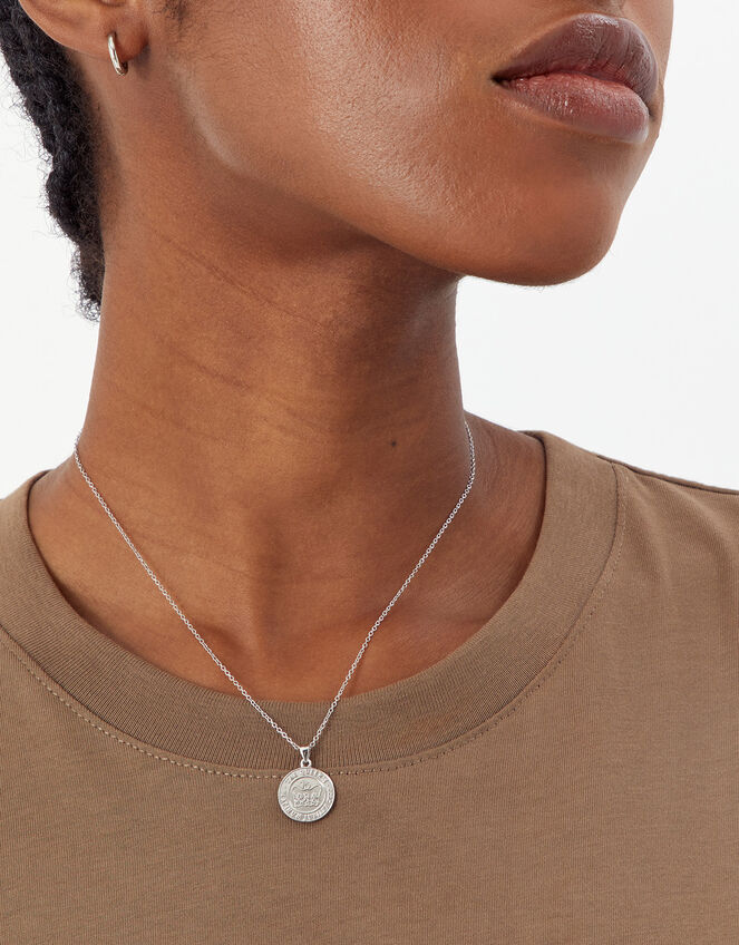 Sterling Silver Jubilee Pendant Necklace Sterling silver Accessorize UK