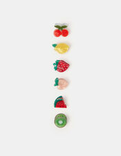 6-Pack Mini Fruit Claw Clips, , large