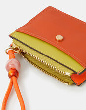 Colourblock Beaded Purse, , large