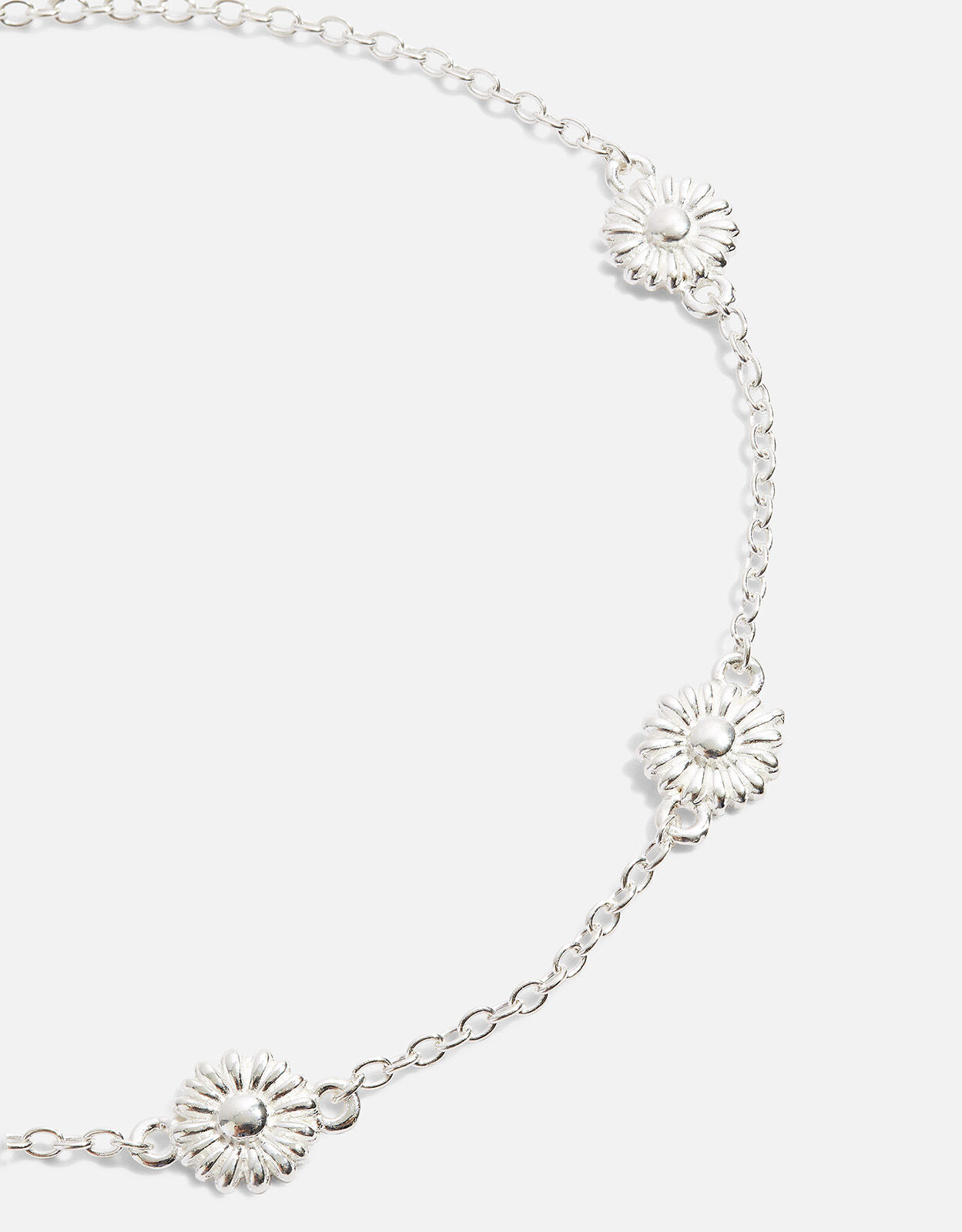 Sterling silver daisy clearance bracelet