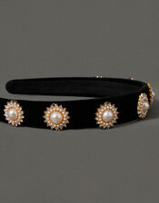 Pearl and Gem Headband, , large