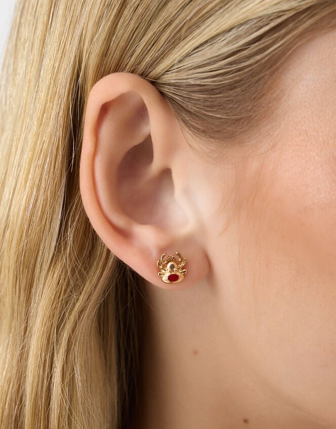 10-Pack Christmas Stud Earrings, , large