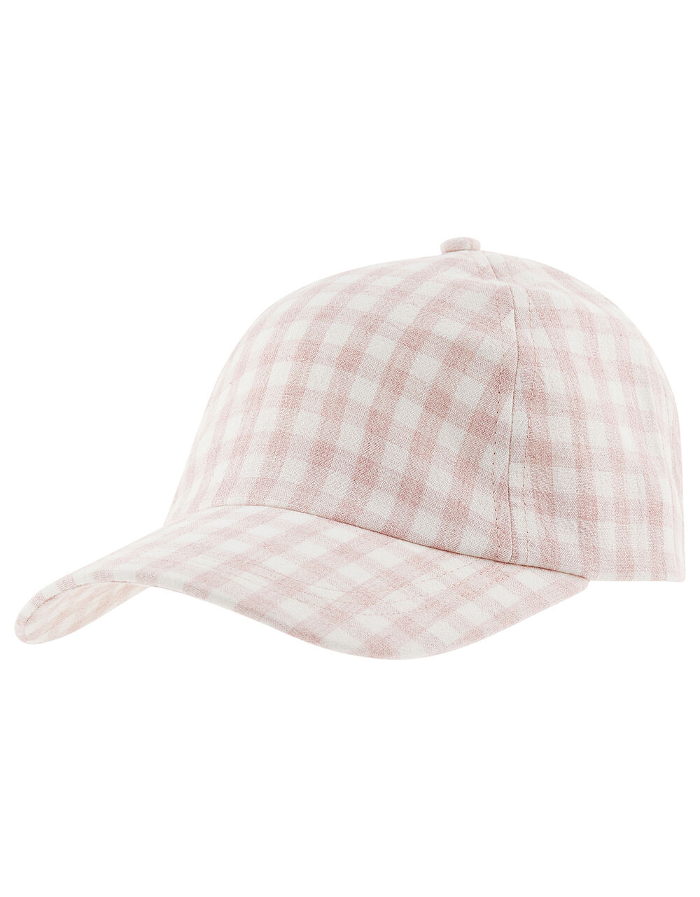 green gingham hat