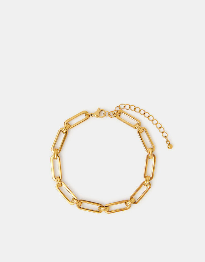 Stainless Steel Chunky Chain Bracelet, , large