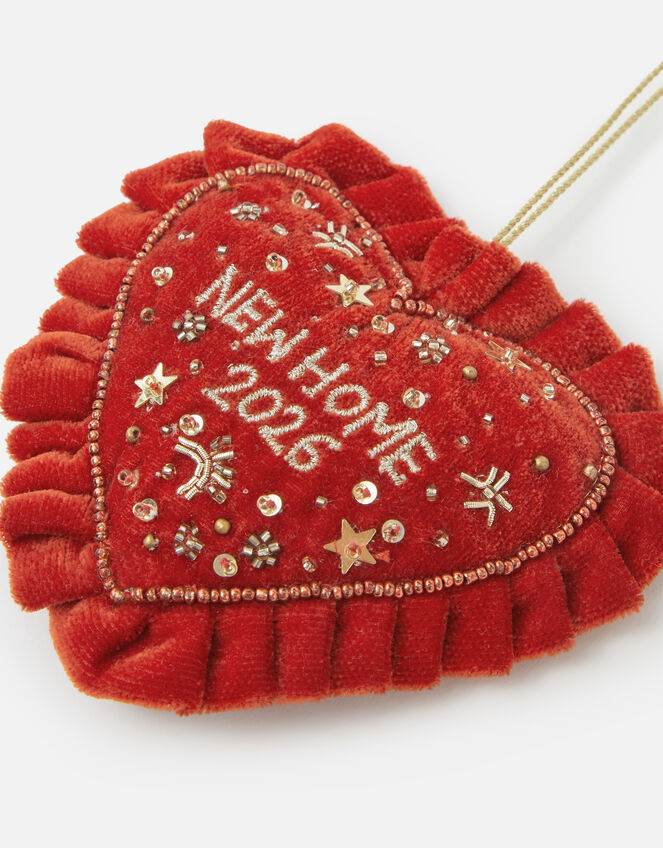 2026 New Home Heart Christmas Tree Decoration, , large