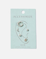 Sterling Silver Celestial Adornment Earring Set, , large