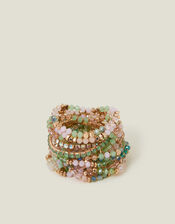 Jewel Bead Stretch Bracelet Multipack, , large