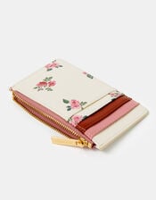 Floral Print Card Holder, , large