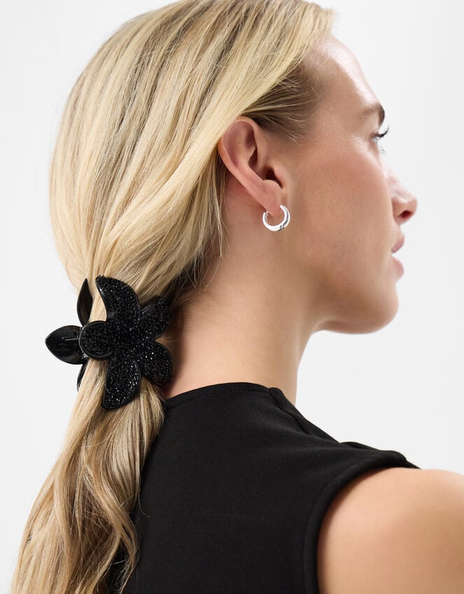 Gem Tropical Flower Claw Clip, , large