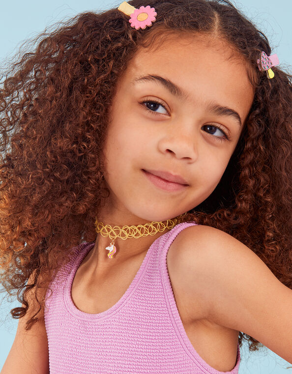 Girls Unicorn Chokers Set of Two , , large