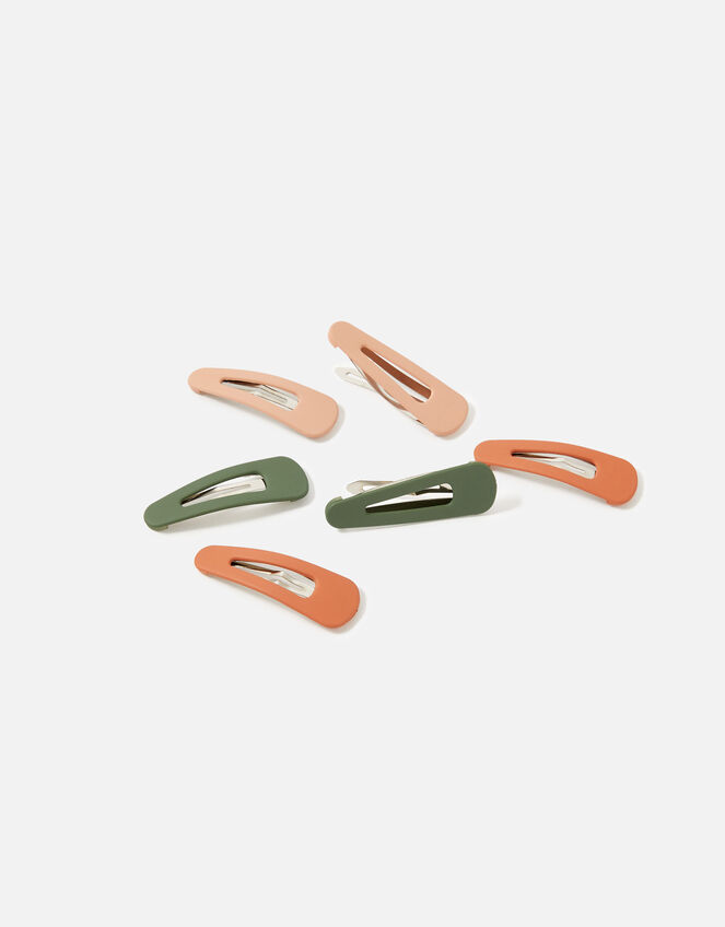 Small Matte Hair Clip Multipack, , large