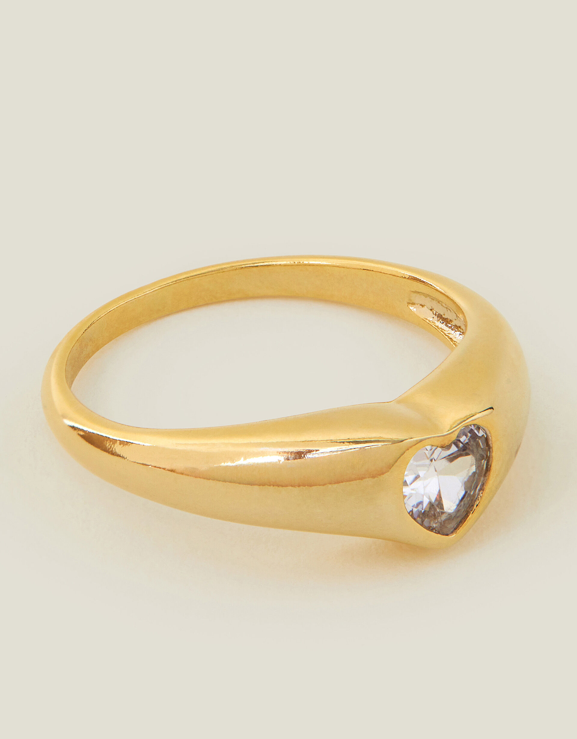 Signet ring gold plated online