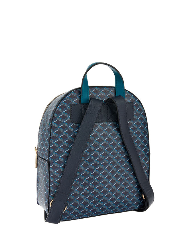 Geo Print Backpack, , large