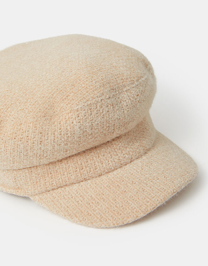 Textured Baker Boy Hat, , large