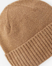 Brooklyn Soft Knit Beanie, Camel (CAMEL), large