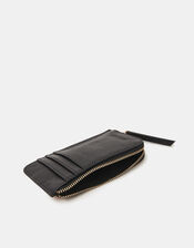 Animal Print Leather Card Holder, , large