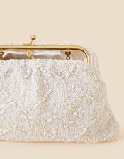 Bridal Beaded Clutch Bag, , large