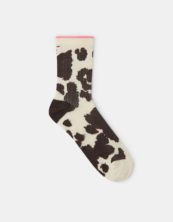 Cow Print Socks , , large