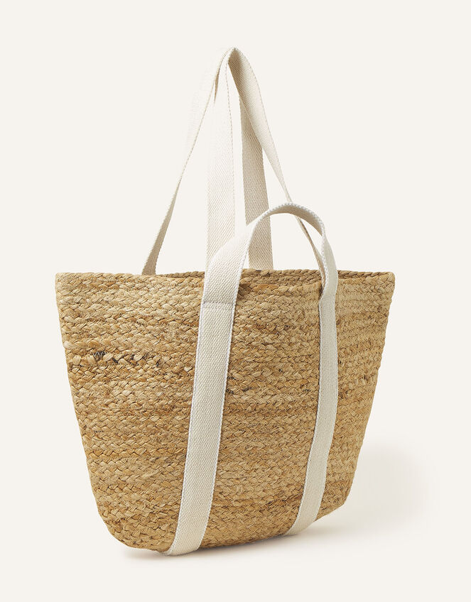 bing Strap Jute Shoulder Bag Beach bags Accessorize UK