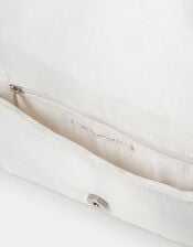 3D Sequin Flower Clutch Bag, , large