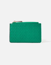 Logo Monogram Card Holder , Green (GREEN), large