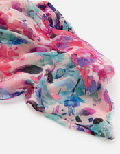 Dusky Rose Floral Scarf , , large