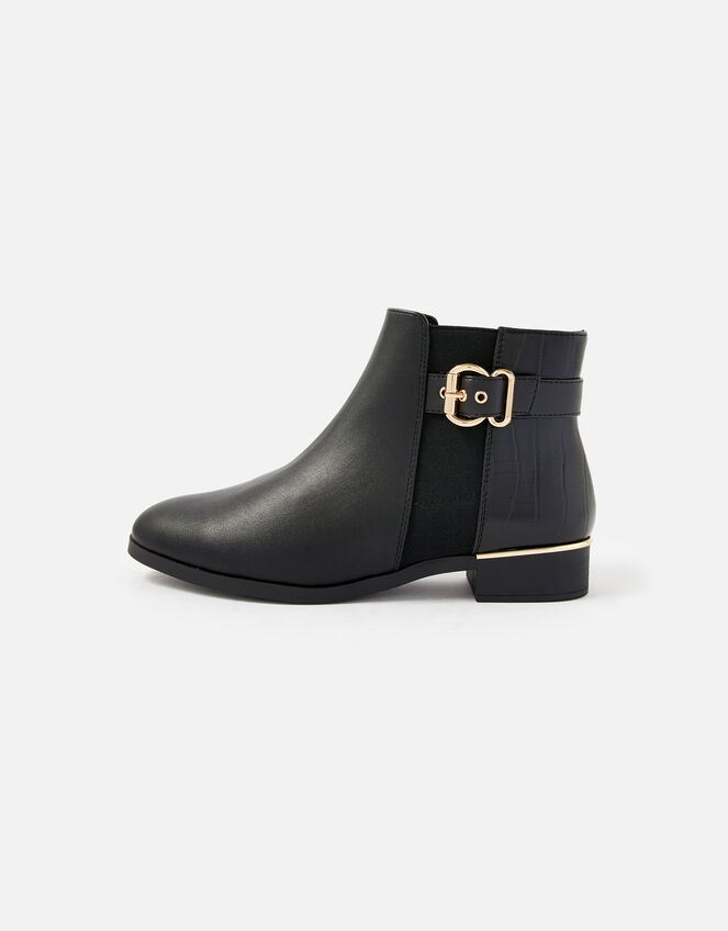 Wide Fit Chelsea Ankle Boots, Black (BLACK), large