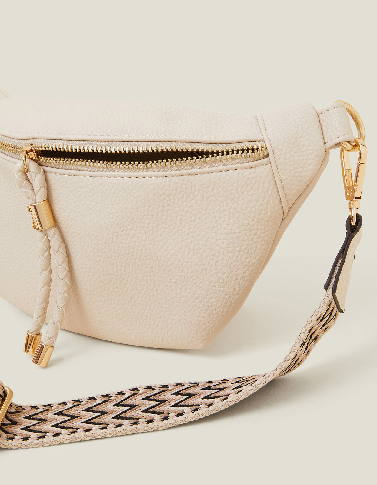 Sling Bum Bag Cream Shop All Accessorize UK