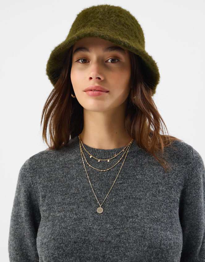 Fluffy Bucket Hat, , large