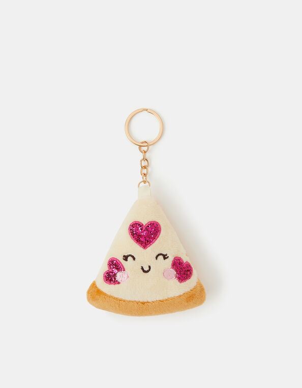 Girls Pizza Bag Charm, , large