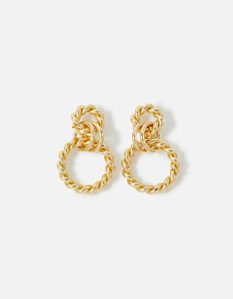 Chain Link Earrings, , large