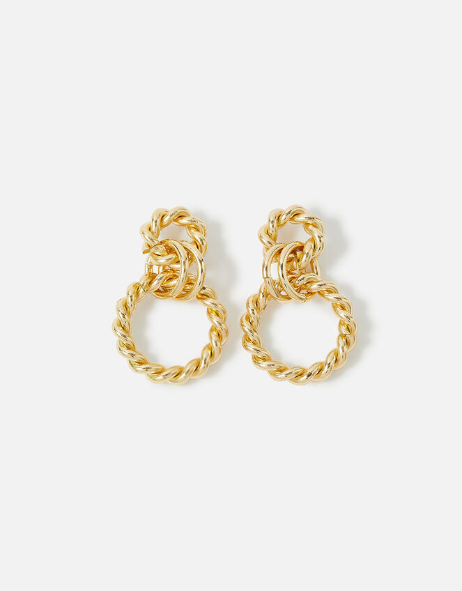 Chain Link Earrings, , large