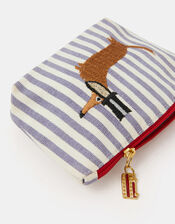 Sausage Dog Stripe Coin Purse, , large
