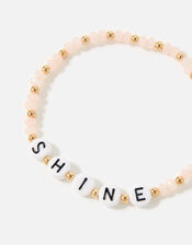 Feel Good Shine Bracelet, Pink (PINK), large