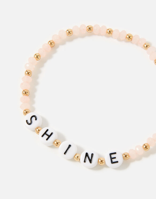 Feel Good Shine Bracelet, Pink (PINK), large