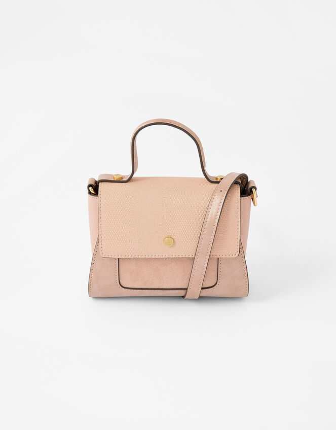 Ellie Top Handle Bag, Pink (PINK), large