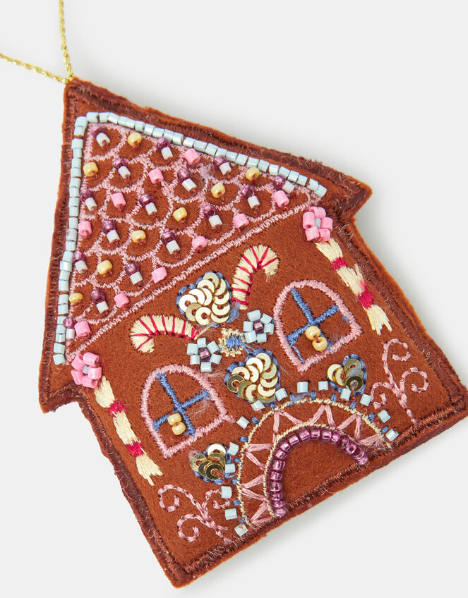 Gingerbread House Christmas Tree Decoration, , large