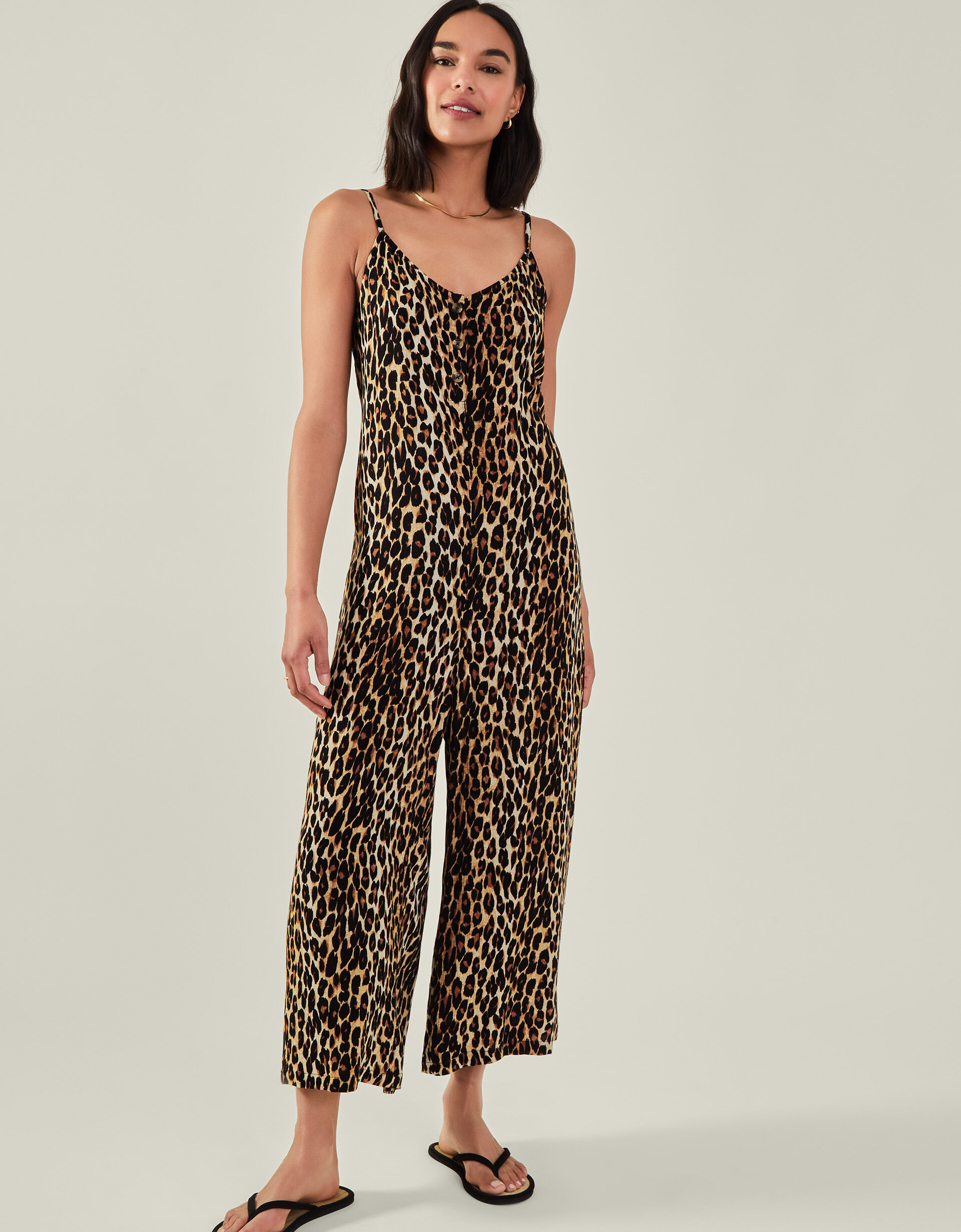 Leopard Fur Jumpsuit - Teen & Adult