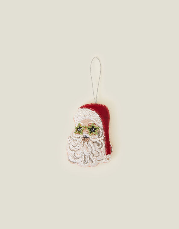 Starry Eyed Santa Hanging Decoration, , large