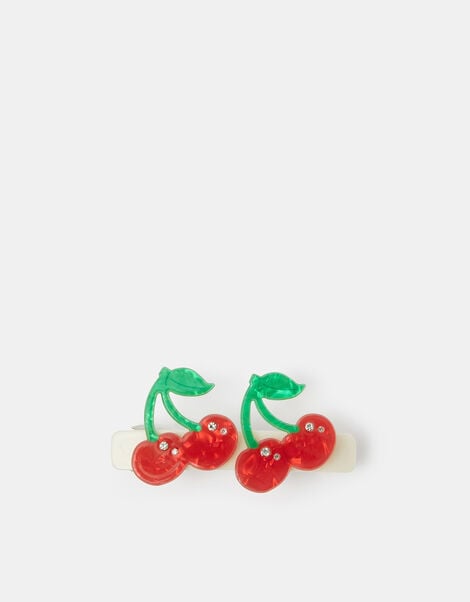 Cherry Barrette Hair Clip, , large