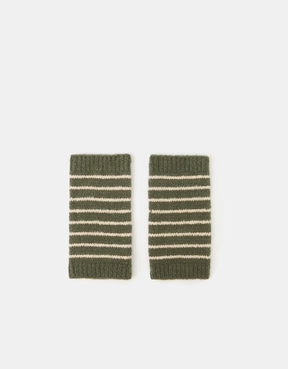 Stripe Wrist Warmers, , large