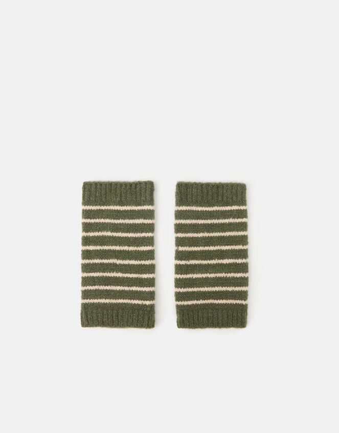 Stripe Wrist Warmers, , large