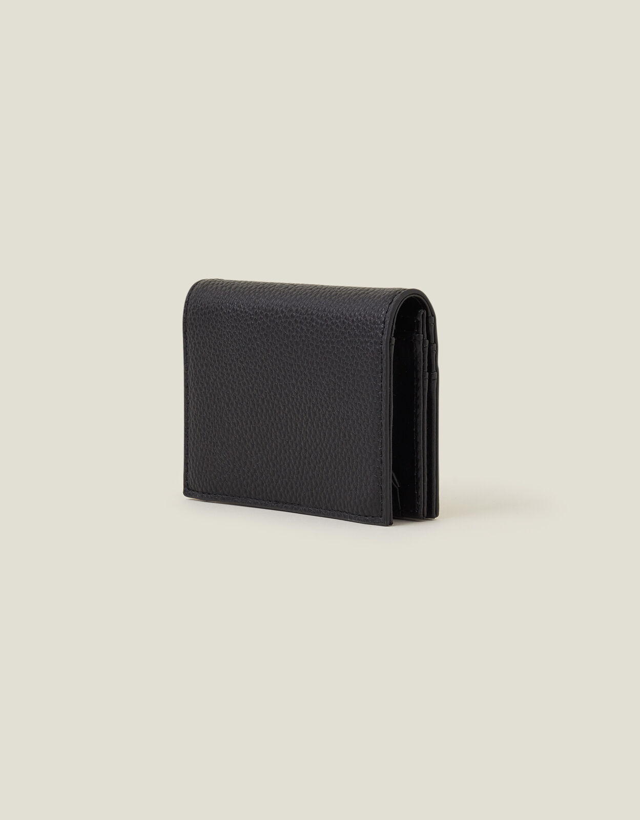 Black leather best sale fold over purse