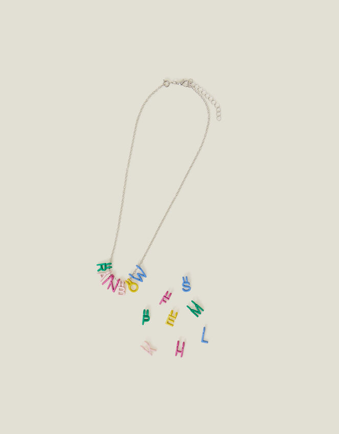 Girls Make Your Own Letter Necklace, , large