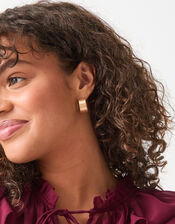 Wide Hoop Earrings, , large