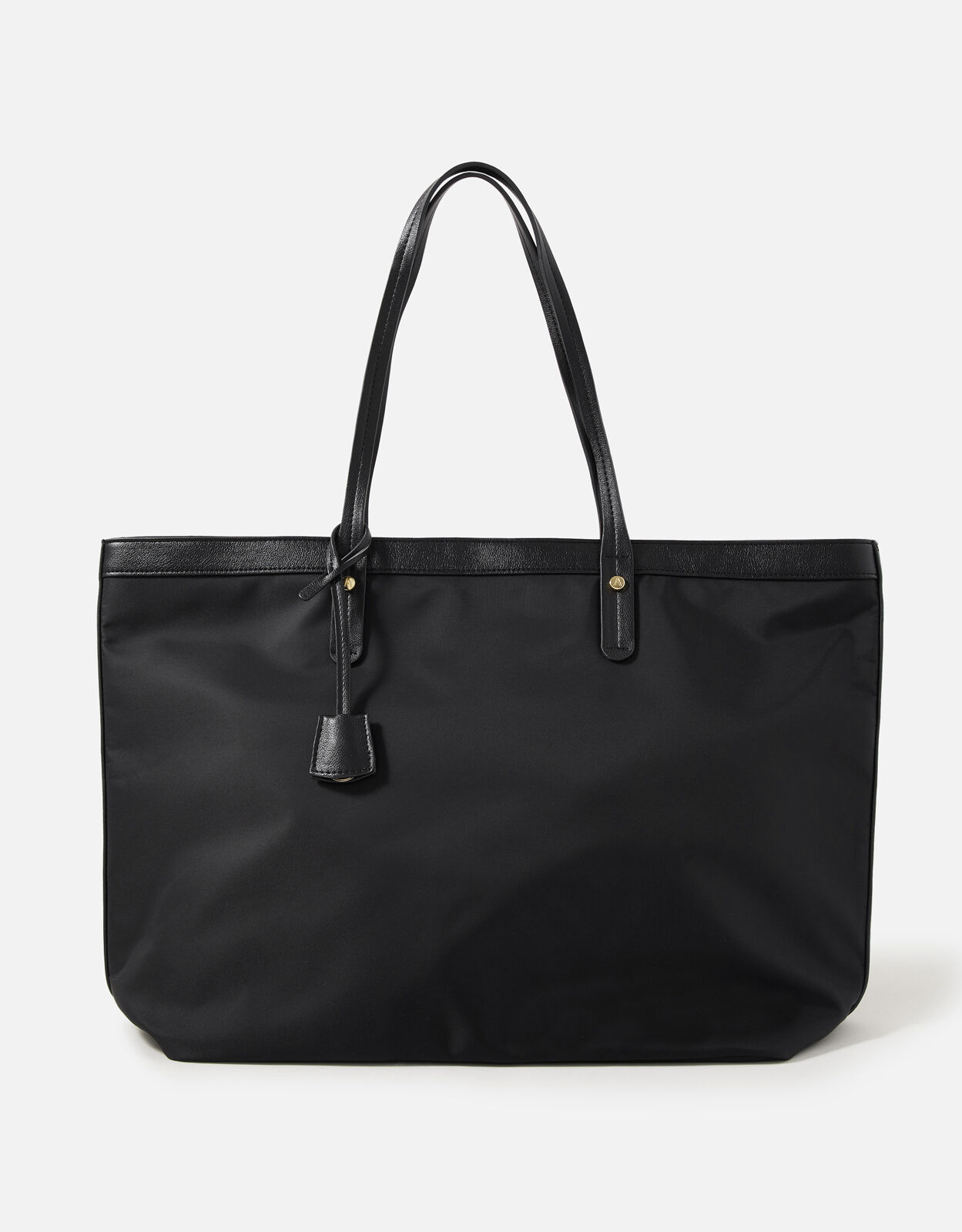 Nylon tote discount with zipper