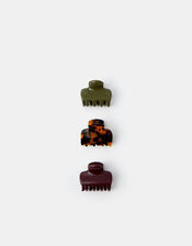 3-Pack Mini Glossy Claw Clips, , large
