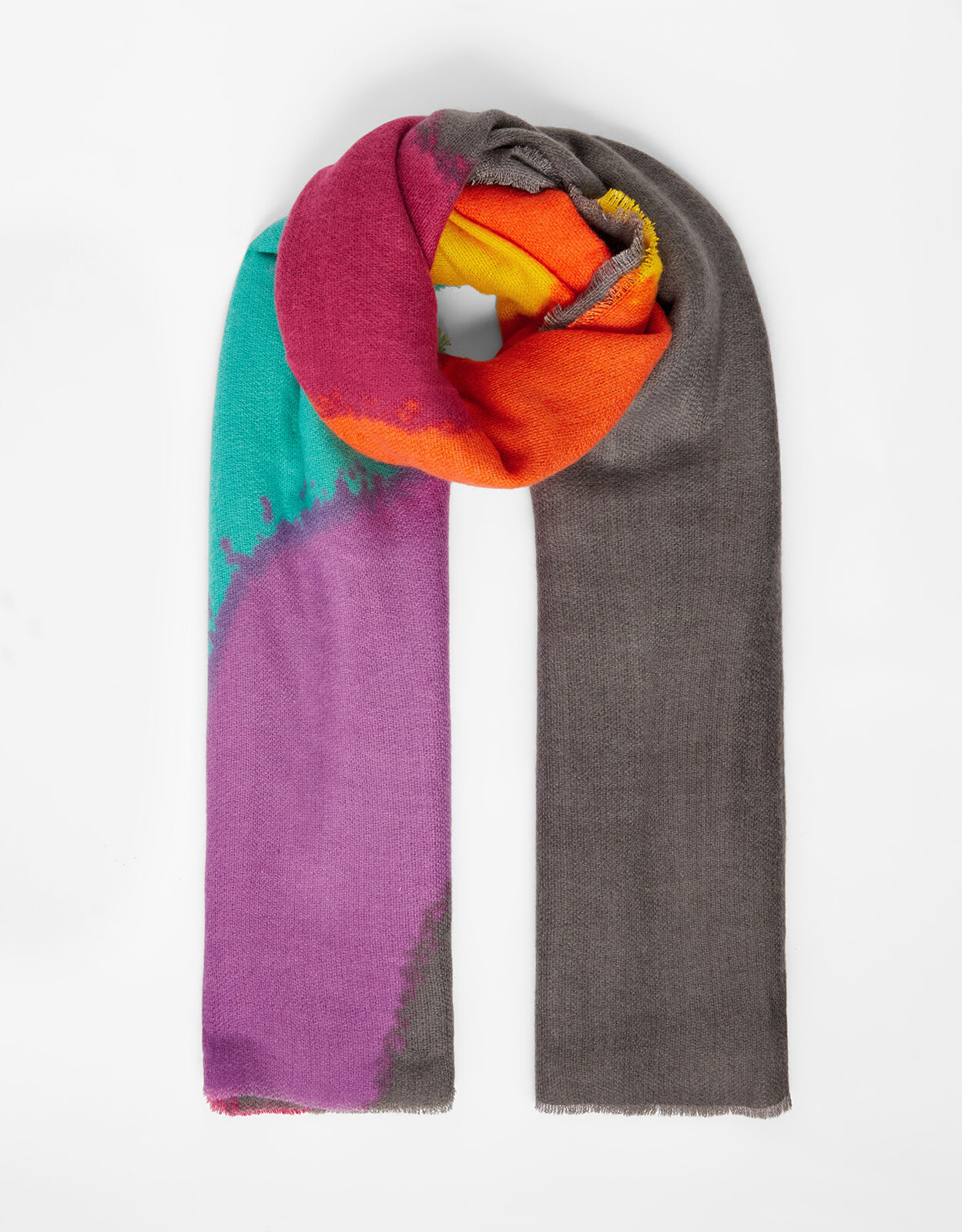 Rainbow blanket scarf Clearance