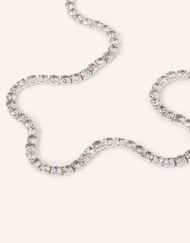Bracha Hudson Multi Shape Tennis Necklace in Crystal main image 1
