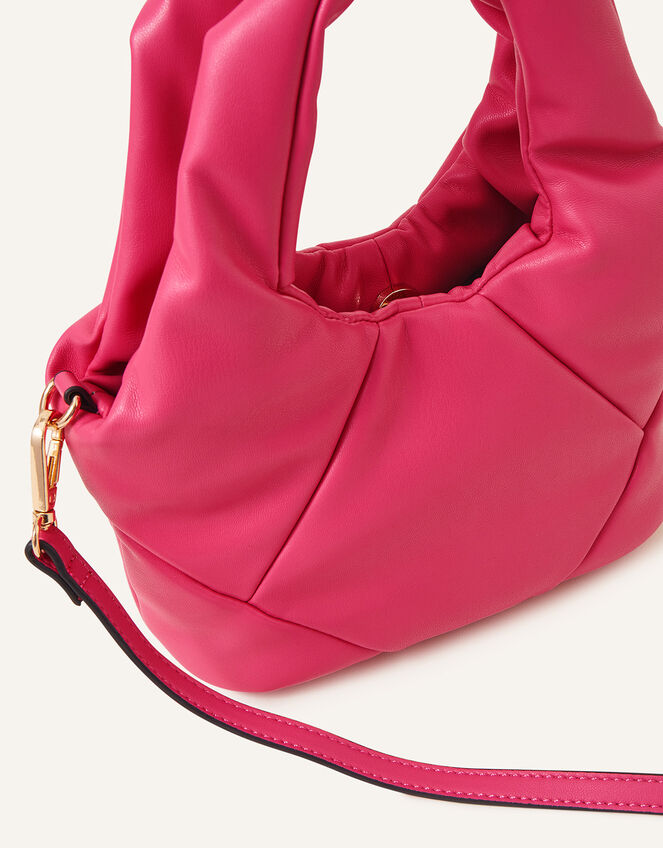Mini Puff Handheld Bag, Pink (FUCHSIA), large